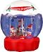 Gemmy 6' Airblown Rotating Swinging Characters Inflatable