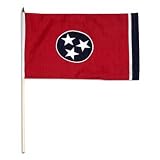 Tennessee Flag 12 x 18 inch