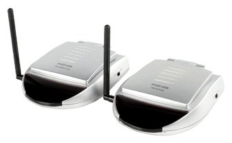 K&ouml;nig 2,4GHz A/V Sender und Empf&auml;nger silber