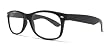 Icon Eyewear Wayfarer Black +2.00 Reading Glasses