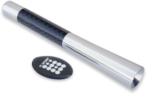 LT Sport SN#100000000497-230 For SCION TC/XA/XB/XD 5" Silver Aluminum Carbon Fiber 5 inch Antenna