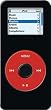Red Circle - Apple iPod nano (1st Generation) 1GB 2GB 4GB Hard Case iJacket - Shock Absorbent Hard Protective Faceplate Cover + FREE iPod nano Screen and Surface Protector Shield