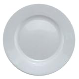 BIA Cordon Bleu 7-1 2-Inch Round White Porcelain Salad Plates, Set of 4 by BIA Cordon Bleu
