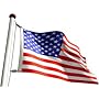 Unites States Flag 4' x 6', Nylon, MADE IN USA