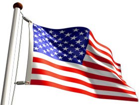 United States Flag 4' x 6', Nylon, MADE IN USA