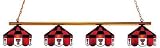 Texas Tech Red Raiders 4-Light Executive Game Table Light NCAA College Athletics