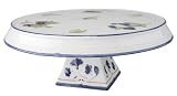 Villeroy & Boch Cottage Cake & Cookies 13 1/4 footed cake plate