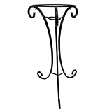 Garden Odyssey 12-1/2-Inch by 12-1/2-Inch by 20-Inch Curl Gazing Globe Stand