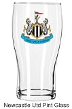 Newcastle Utd Pint Glass