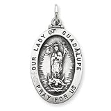 Sterling Silver Our Lady of Guadalupe Medal