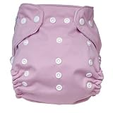 Tiny Tush Elite One-Size Cloth Diaper Snap ROSE
