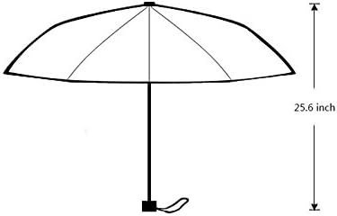 New Arrival! Treasure Design Funny Love You To The Moon and Back Quote 43.5 inch Wide Anti Rain Umbrella 3-Foldable Umbrella!Good Gift!