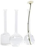Two's Company Fioris Fluted Bud Vases in Gift Box, Set of 3