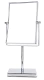 Danielle Enterprises Retangular 3x Magnification Vanity Mirror, Chrome, 8.75-Inch X 5.5-Inch X 13.5-Inch High