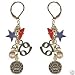 Kirks Folly Crystal Star Gazer Earrings Cancer Zodiac