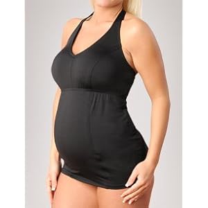 Buy A Pea in the Pod Collection: Halter Maternity Tankini Swimsuit by A Pea in the Pod