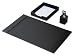 Genuine Black Leather 3-piece Desk Accessory Set