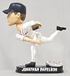 Boston Red Sox Jonathan Papelbon Forever Collectibles Blatinum Bobble Head - Baseball Sports Merchandise