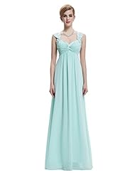 V-neck Chiffon/Polyester/Spandex Lace Applique Ruched Open-Back Sleeveless Cocktail Evening Dress/Homecoming Dress/Bridesmaid Dress/Pageant Dress/Prom Dress/Party Dress/Wedding Dress 
