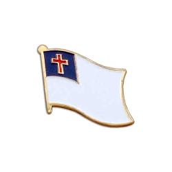 Christian Flag Lapel Pin