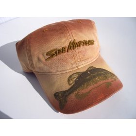 Size Matters Fishing Hat (Rust/Amber Bass Hat)