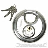 Review Silverline Tools Ltd 436750 / Silverline Disc Padlock 90mm