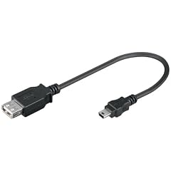 Wentronic USB-Adapter (A-Buchse auf 5 polig mini B-Stecker) 0,20m