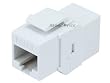 Cat6 Inline Coupler Keystone Type - White