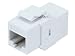 Cat6 Inline Coupler Keystone Type - White