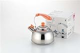 ヨシカワ ヌーディ 笛吹きケトル2.5L スケルトンピンク SH-7440