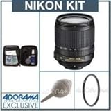 Nikon 18mm - 105mm f/3.5-5.6G ED AF-S DX Vibration Reduction A.F Lens Kit,  ....