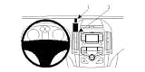 Brodit ProClip – HYUNDAI i30 ab 2008 (rechts vom Lenkrad oben)