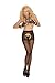 Hotspot Sexy Women's Plus Size Sheer Crotchless Pantyhose Clubwear Cosplay Stockings