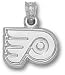 Philadelphia Flyers Solid Sterling Silver ''P'' Logo 3/8'' Pendant