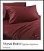 1200 Thread Count King 4pc Bed Sheet Set 100% Egyptian Cotton Deep Pocket 1200 TC Solid Burgundy