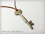 （ホークカンパニー）HAWK COMPANY レザーチョーカー レザーネックレス 鍵