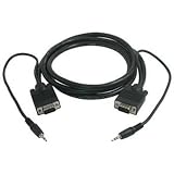 15FT HD15+3.5 M/m Monitor Cable