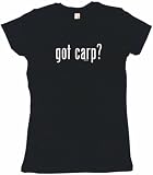 got carp? Women's Tee Shirt in 6 Colors Small thru XXL
