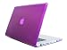 PURPLE mCover&reg; Hard Shell Case for 15" A1286 Aluminum Unibody MacBook Pro (Black keys, 15.4-inch diagonal screen)