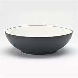 Noritake 037725523521 Colorwave Graphite 64 oz. Round Vegetable Bowl