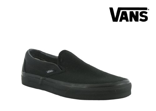 Vans u classic slip-on black/black vn000eyebka mens 10