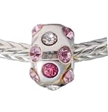 A single red, white and pink coloured crystals. Silver Plated, beautifully presented and very fast delivery. (2-5 days)