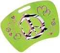 Zebra Peace Symbol Lap Desk with Pillow
