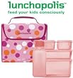 Lunchopolis Environmentally Friendly Green Lunch Box - Color Pink