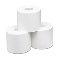 PM Company Specialty Thermal Printer Rolls, 2.25 inches Wide, 165 Inches Length, White, 3 per Pack