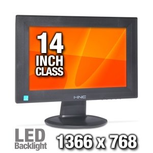I-Inc IK141ABB 14″ Widescreen LED Monitor