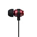 Francois et Mimi in-Ear 3.5mm Aux Hi-Fidelity Headphones Earbuds CH-13, Red