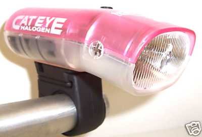 Cateye HL-500 Halogen Headlight Pink