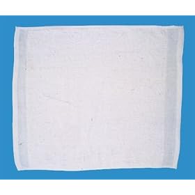 24 Oz. Bar Mop Towel 17'' x 20'' Ribbed Cotton, 12 per bag, 12 BAG by Best Value Textiles