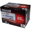 Mini DVテープ DVM63HE.3P